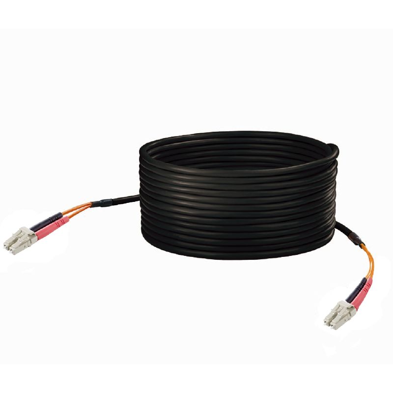 Cable del sistema de fibra óptica Breakout multimodo LC-LC