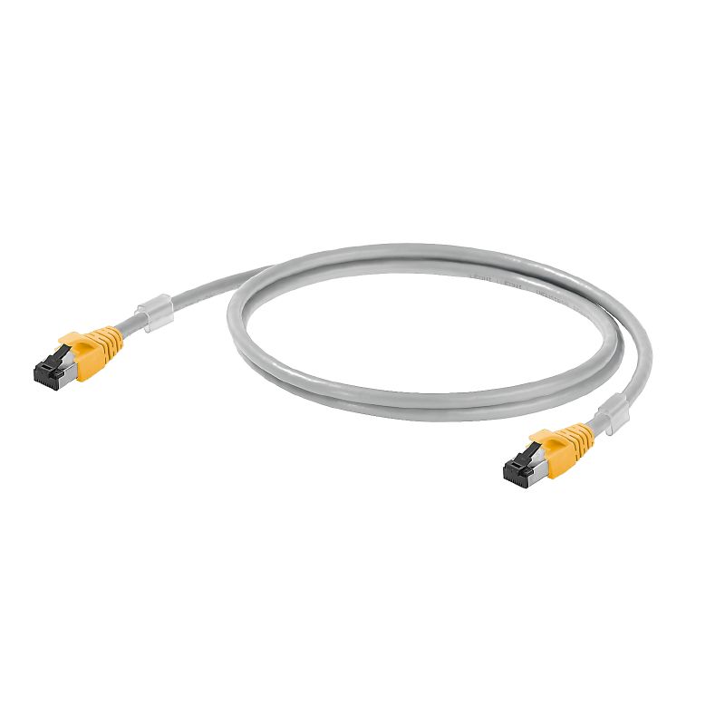 Kabel Patch kat. 6 LSZH crossover szary