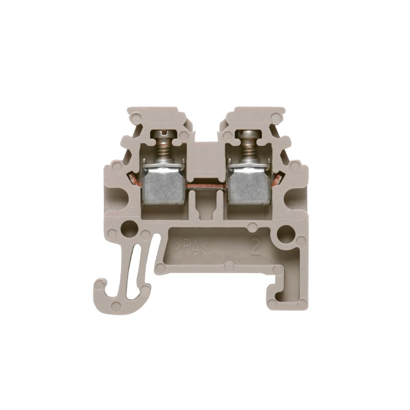 Mini-modular terminal blocks for enclosure wiring