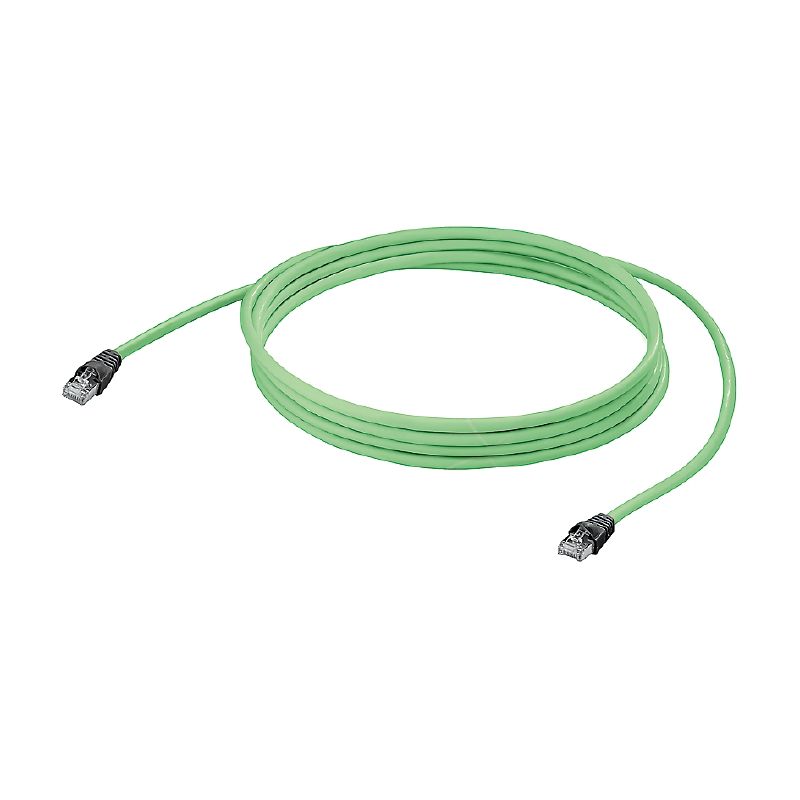 Copper data cable (Assembled), Number of poles: 4