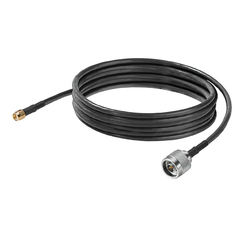Antenna cable, Connection 1:, N-type male, Connection 2:, SMA plug, Length: 6 m