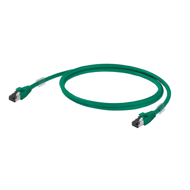 Câble de brassage Cat. 6 LSZH vert