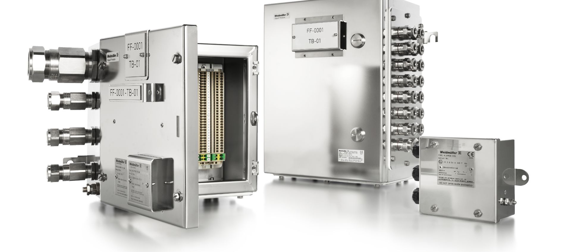 Klippon® stainless steel enclosures