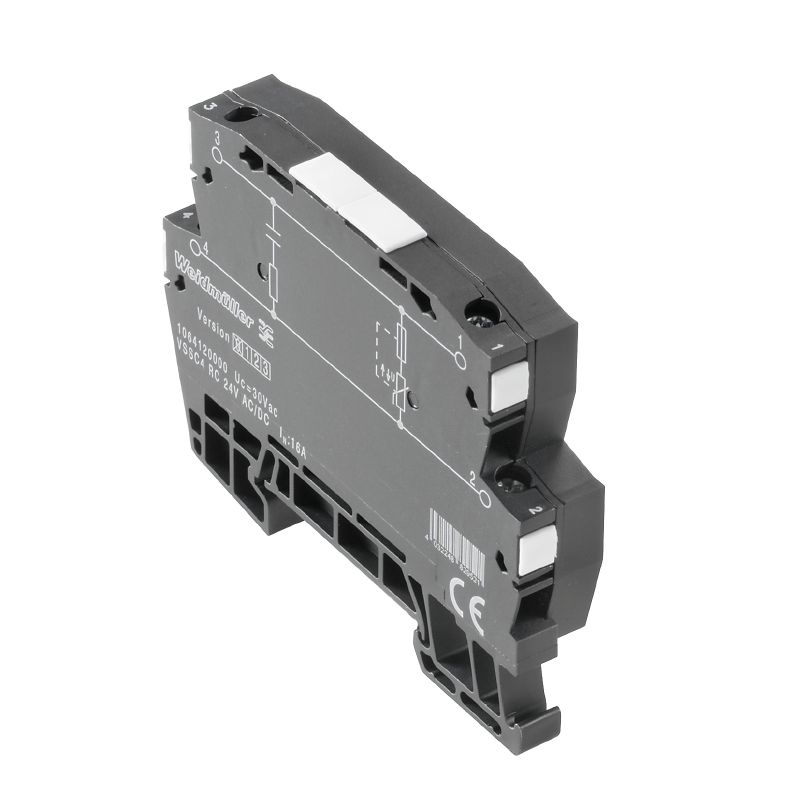 1-level protection with suppressor diodes (TAZ)